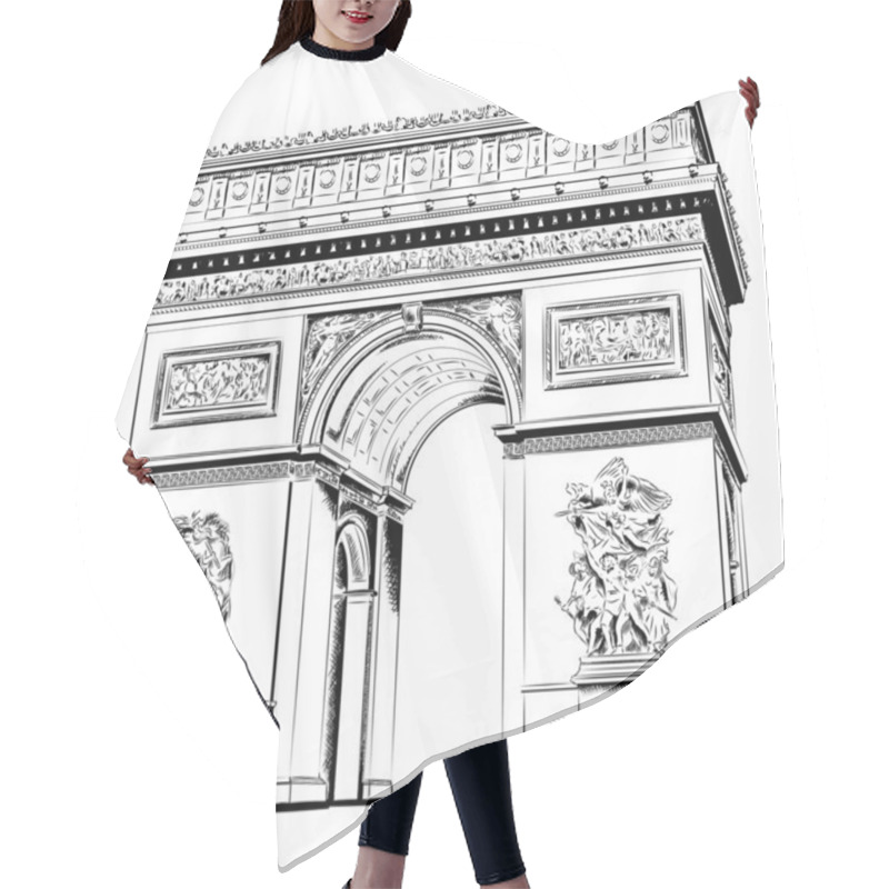 Personality  Arch Of Triumph Hair Cutting Cape