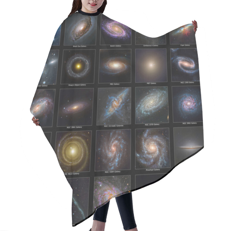 Personality  Galaxy Collection Hair Cutting Cape