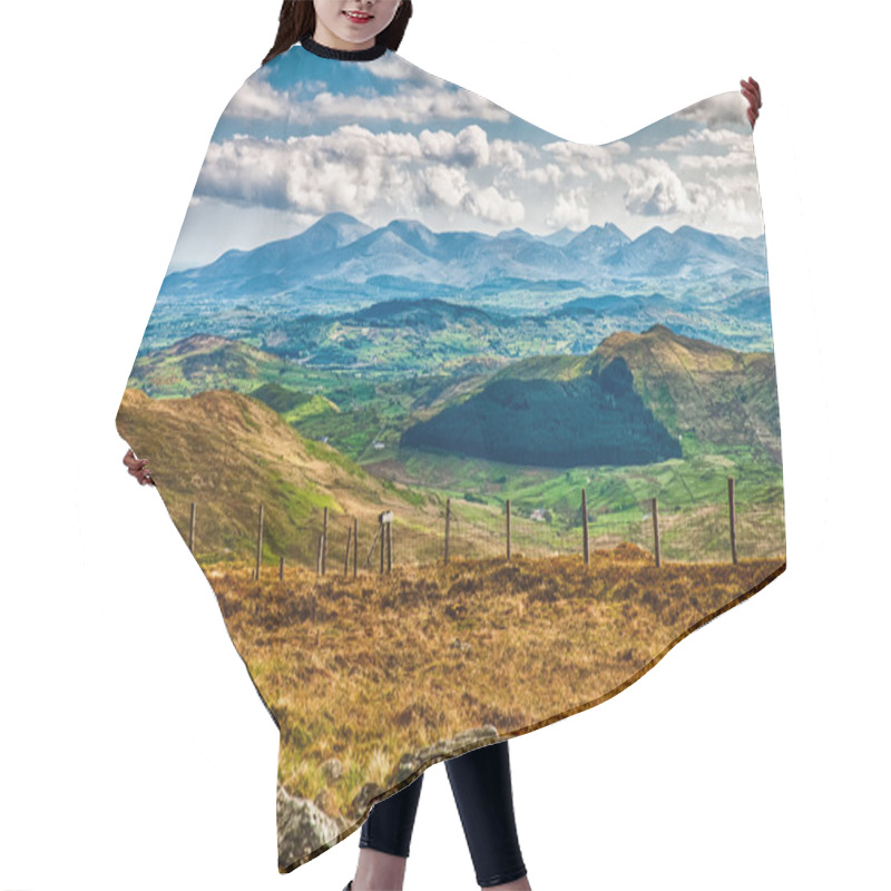 Personality  View Of The Mourne Mountains Hair Cutting Cape