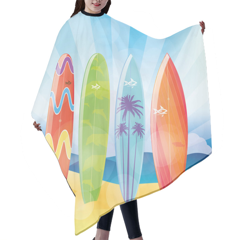 Personality  Surfboards Hair Cutting Cape