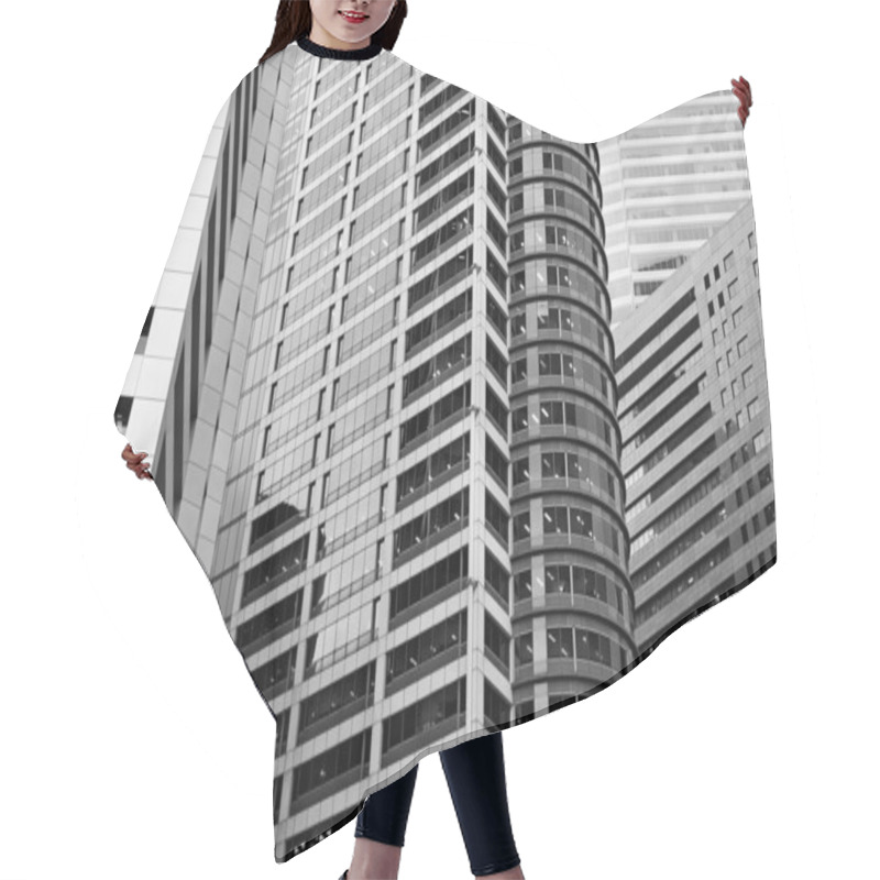 Personality  Business Buildings Hair Cutting Cape