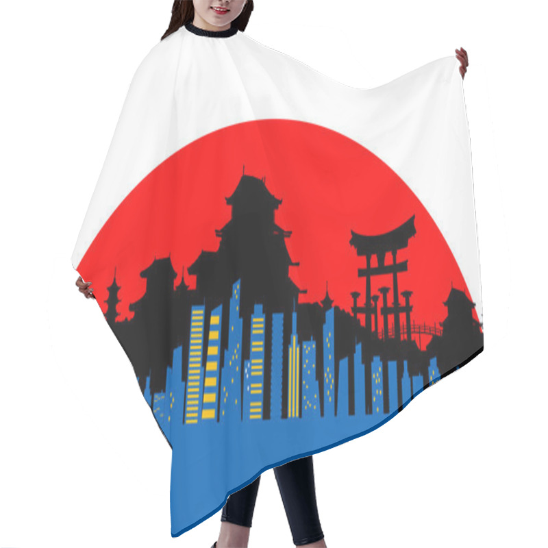 Personality  Japan Land Hair Cutting Cape