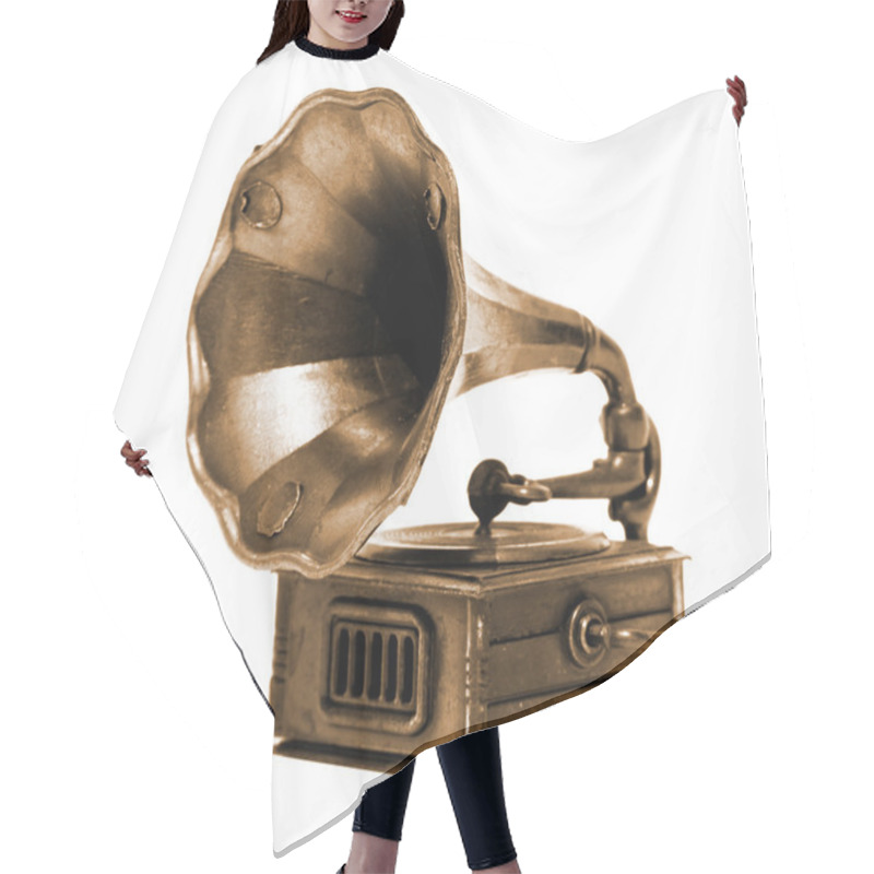 Personality  Record Player Hair Cutting Cape