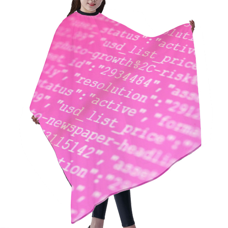 Personality  HTML Codes Hair Cutting Cape