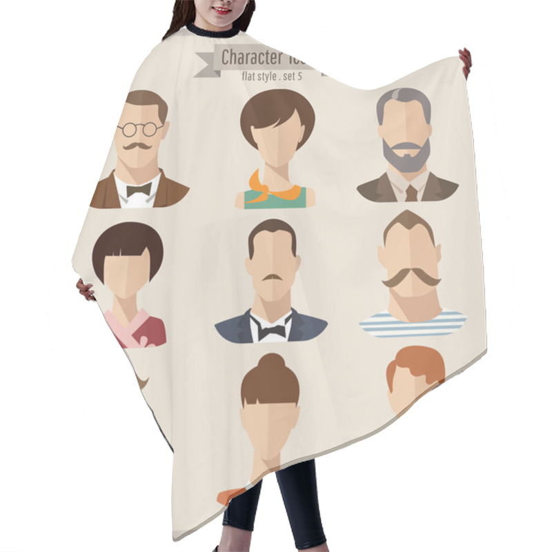 Personality  People Characters Hair Cutting Cape