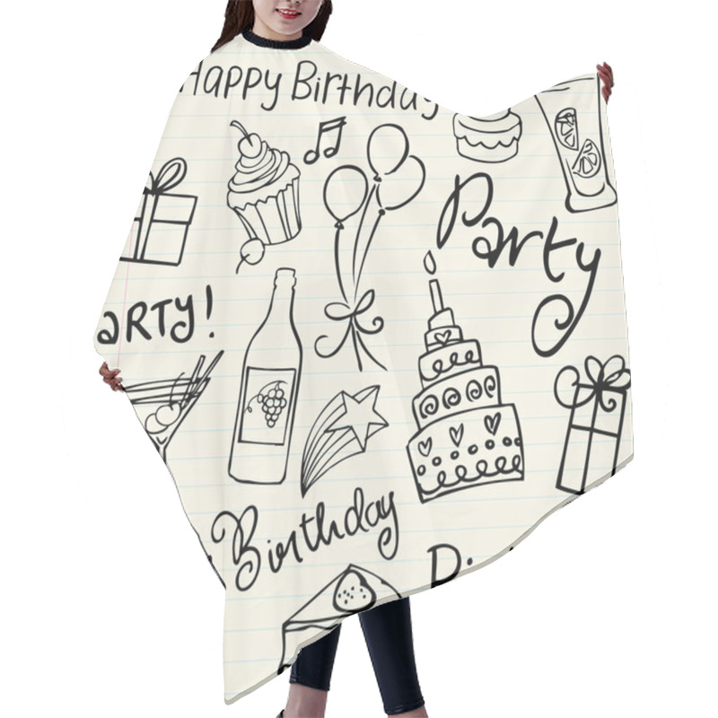 Personality  Party Icons Hair Cutting Cape