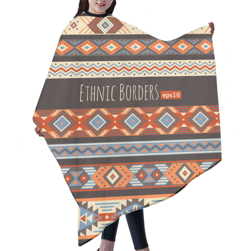 Personality  Ethnic Borders Hair Cutting Cape