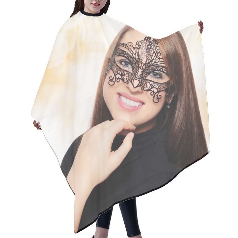 Personality  Carnival Girl Hair Cutting Cape