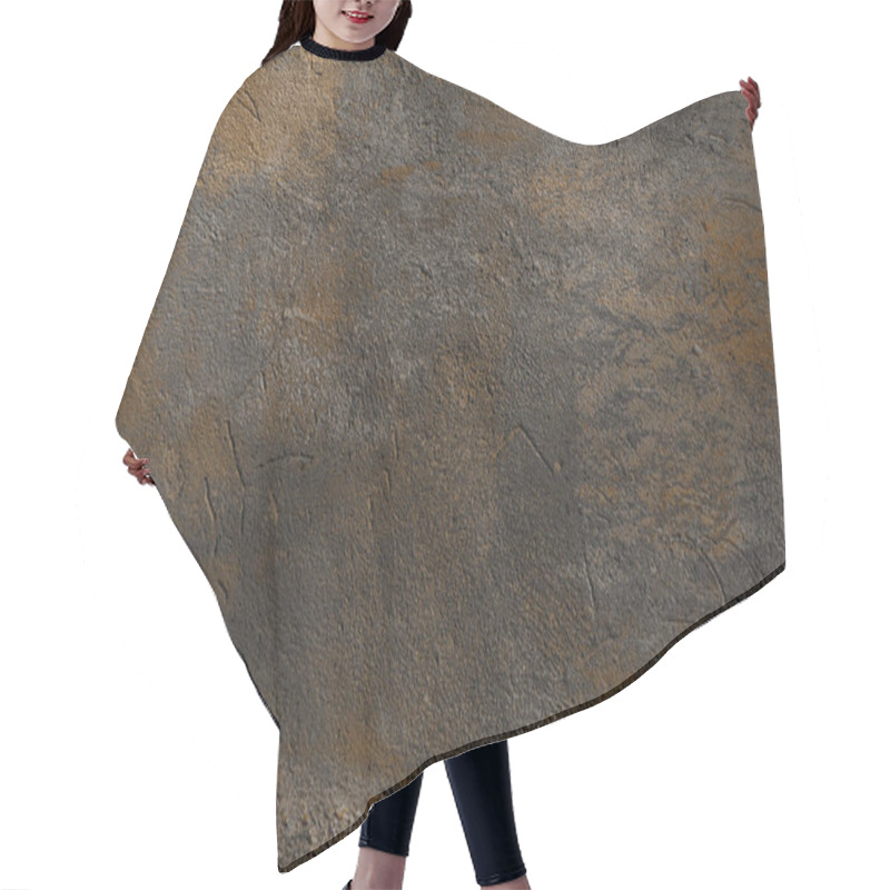 Personality  Full Frame View Of Grey Cracked Wall Textured Background      Hair Cutting Cape