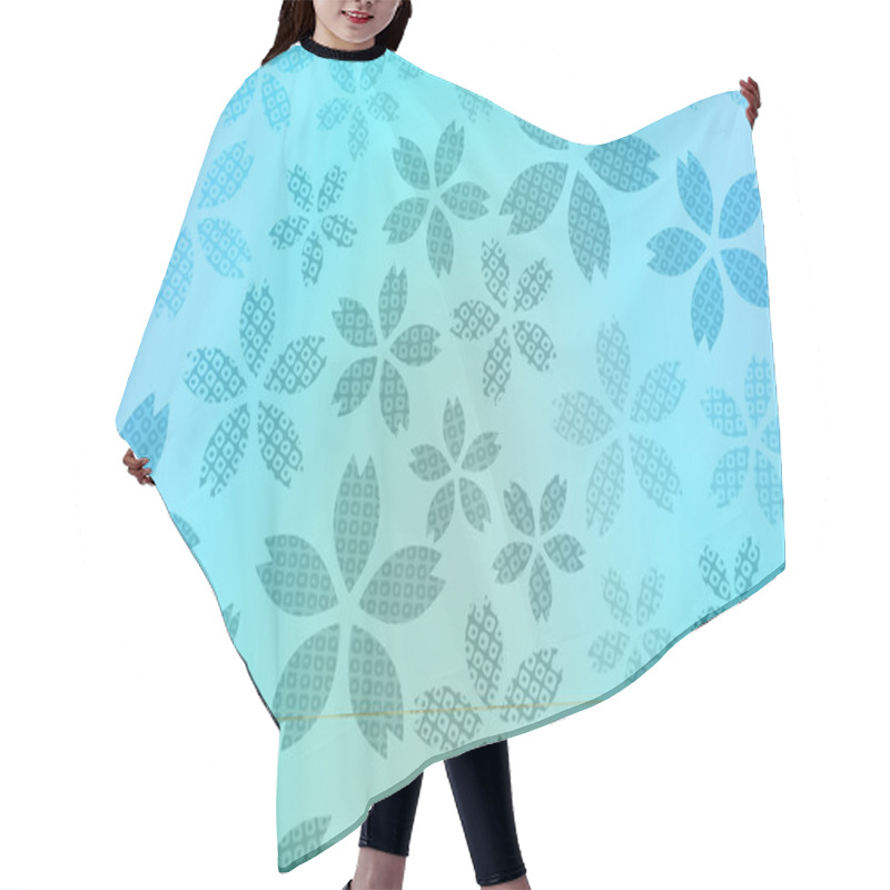 Personality  Graphic Pattern Hair Cutting Cape