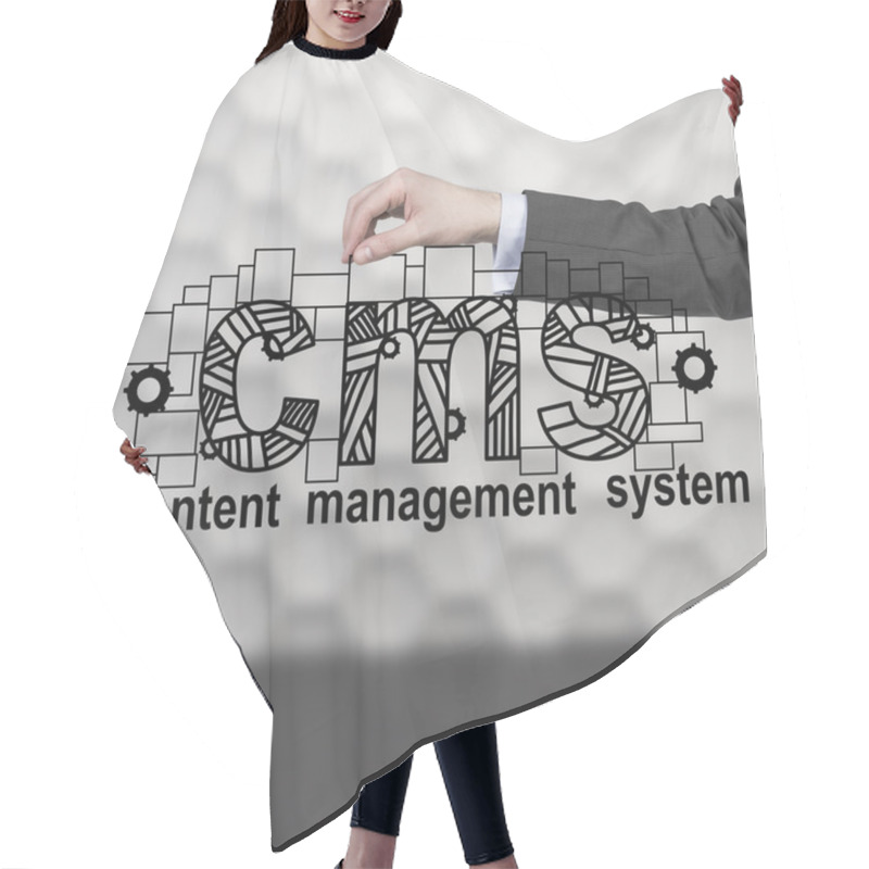 Personality  Content Management System Hair Cutting Cape