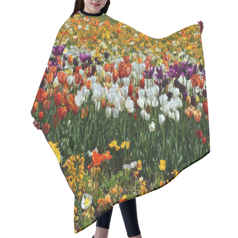 Personality  Meadow Tulips, Field Flowers Hair Cutting Cape