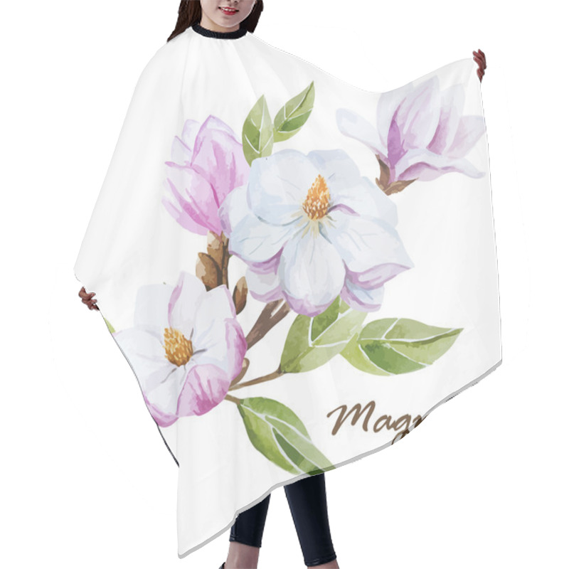 Personality  Magnolia Set Hair Cutting Cape