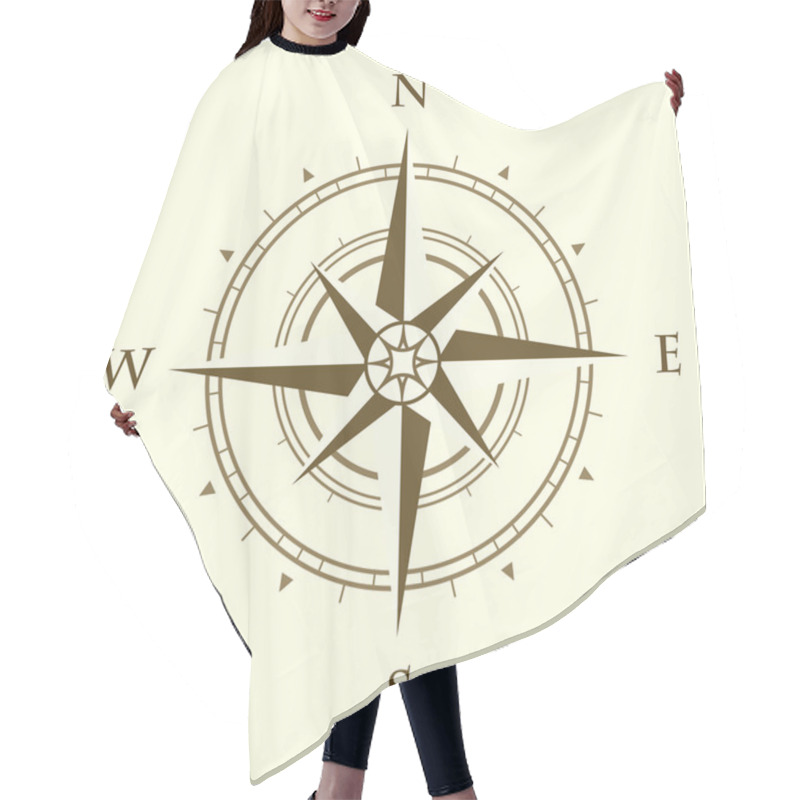 Personality  Compass Hair Cutting Cape