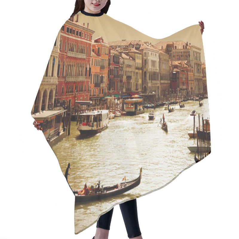 Personality  Venice -Grand Canal Hair Cutting Cape