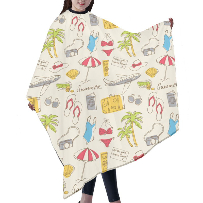 Personality  Holidays Icons Hair Cutting Cape