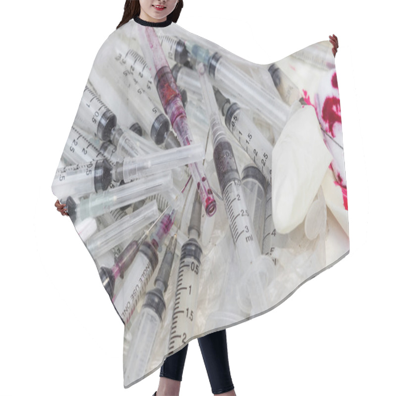 Personality  Medical Hazardous Waste Hair Cutting Cape