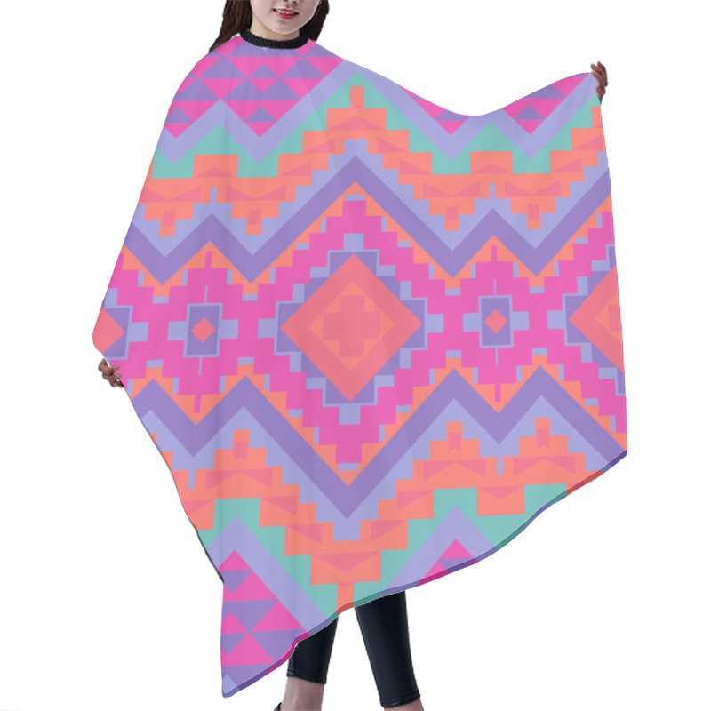 Personality  Ethnic Abstract Pattern Hair Cutting Cape