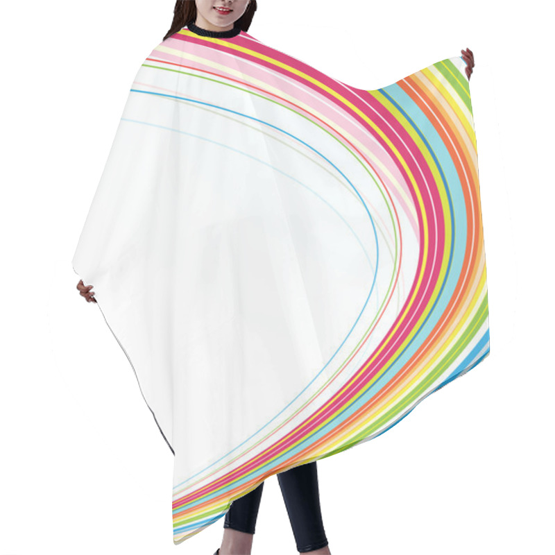 Personality  Abstract Design Hair Cutting Cape