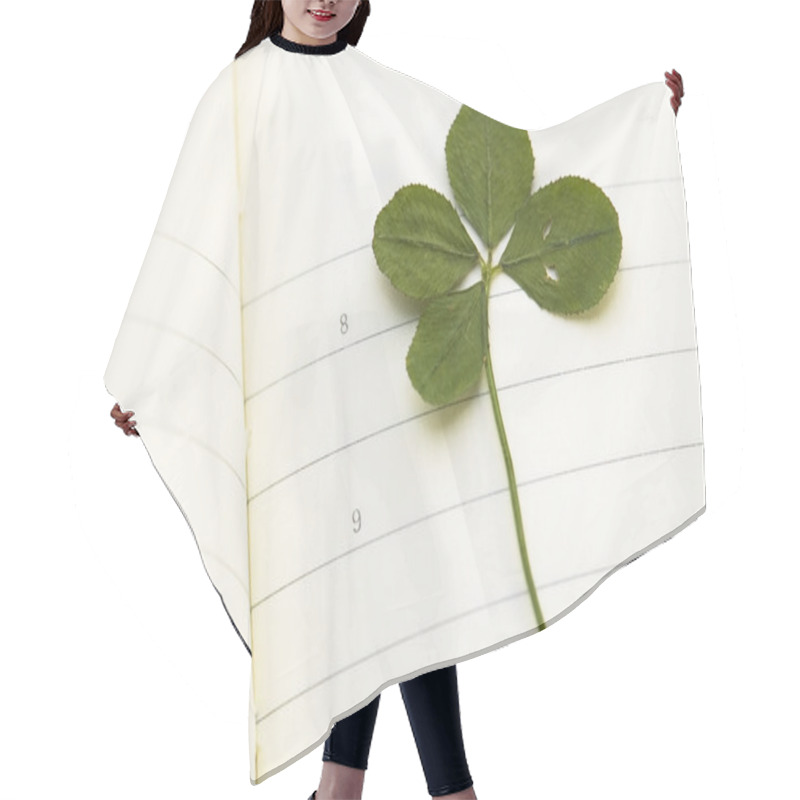 Personality  Four Leaf Clover And New Day Hair Cutting Cape