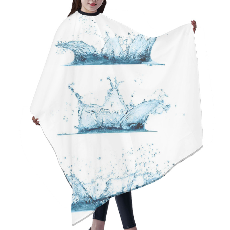 Personality  Set Of Water Splashes Hair Cutting Cape