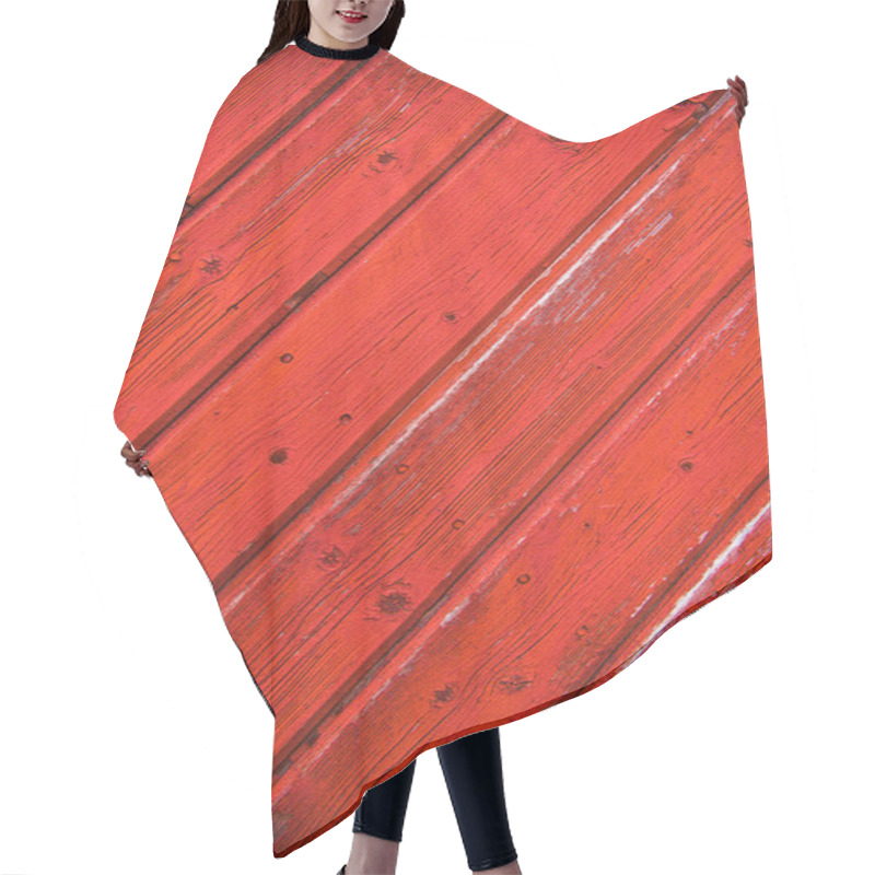 Personality  Red Hair Cutting Cape