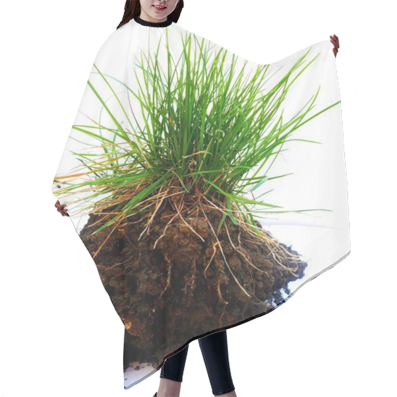 Personality  Grass With Roots Hair Cutting Cape