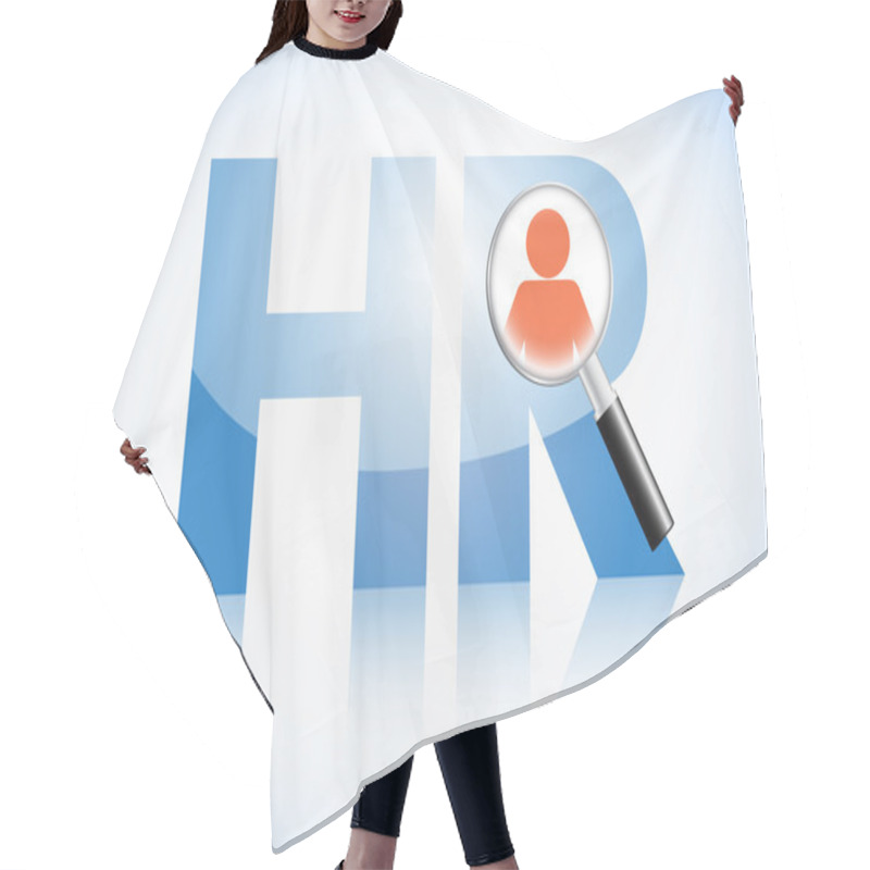 Personality  Human Resource Concept Hair Cutting Cape