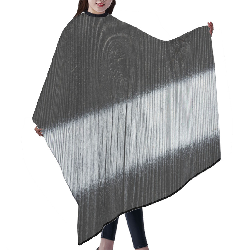 Personality  Full Frame Image Of Wooden Background With Sunlight Hair Cutting Cape