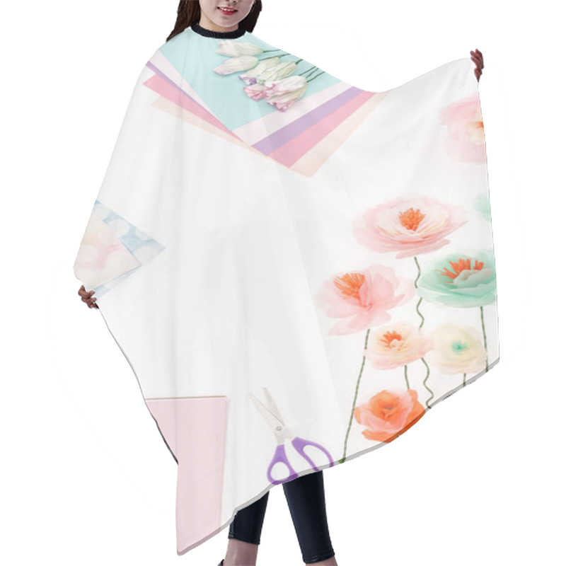 Personality  Decorative Flowers And Stationery Items Hair Cutting Cape