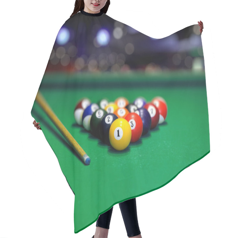 Personality  Billiards Hair Cutting Cape