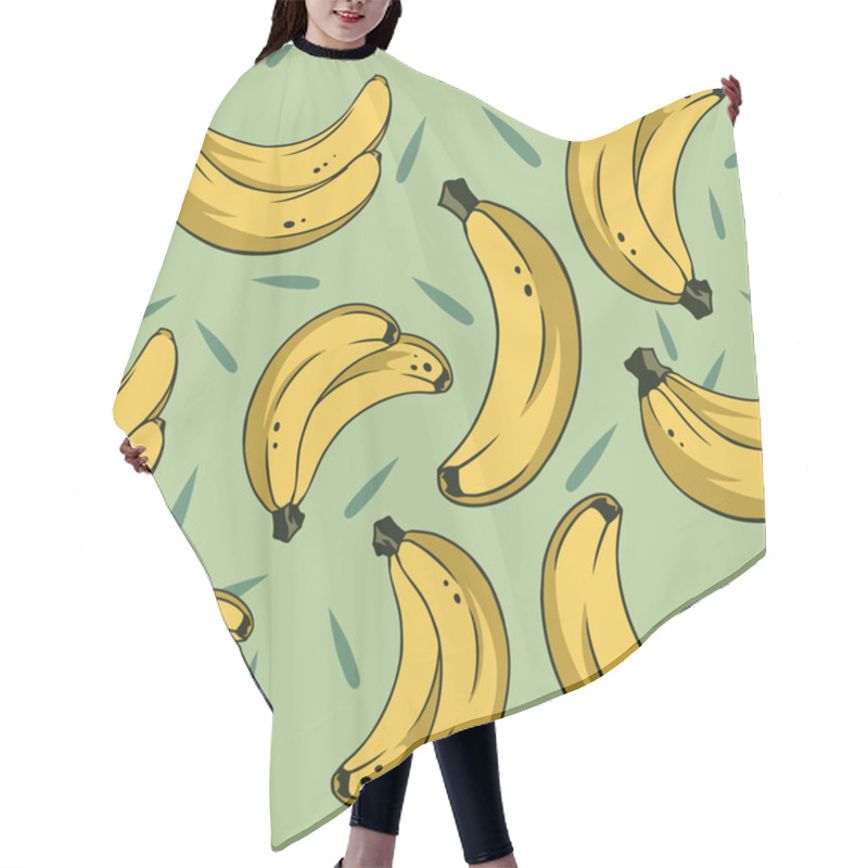 Personality  Banana Seamless 1 Hair Cutting Cape