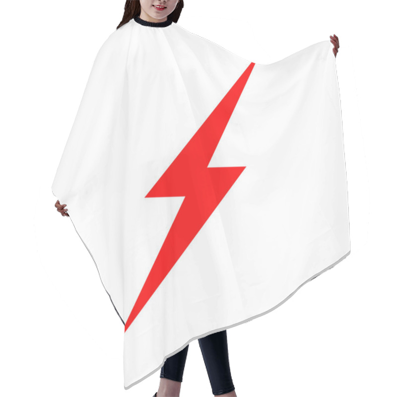 Personality  Energy Sign Icon Hair Cutting Cape