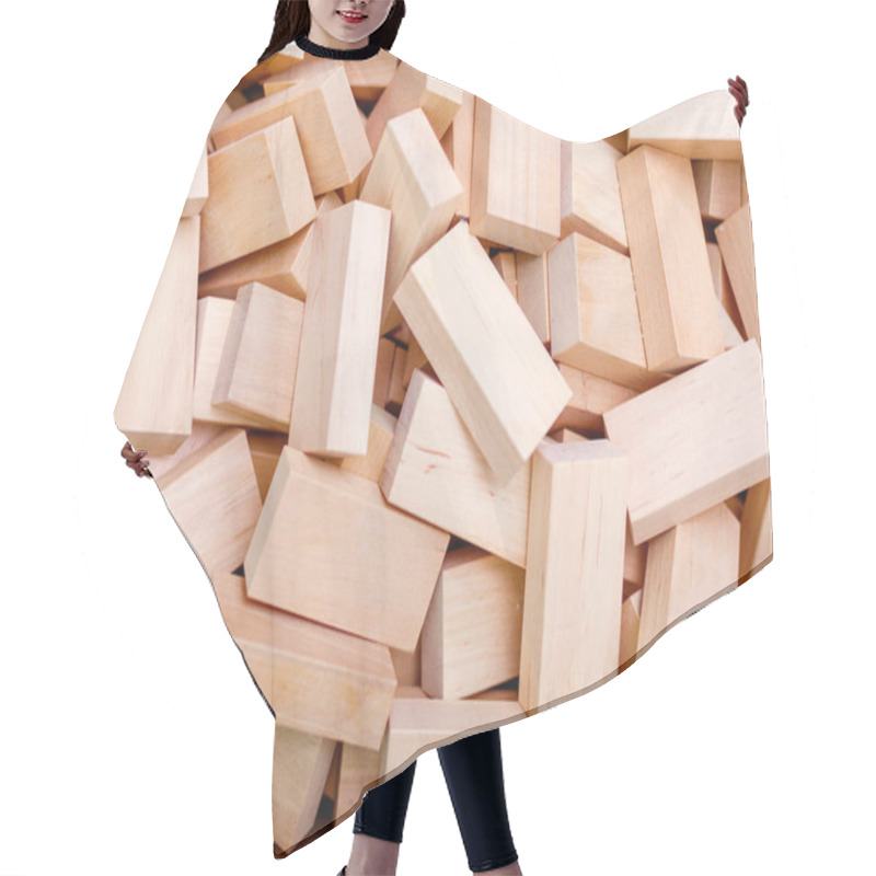 Personality  Many Pieces Of Wood Are Likely To Waste From The Main Product Hair Cutting Cape