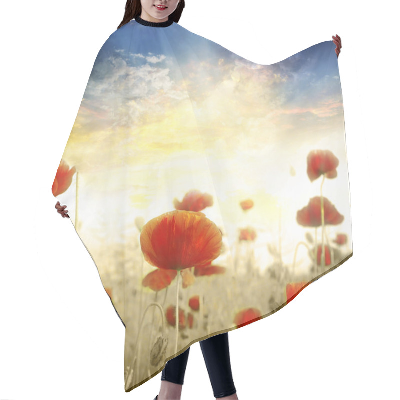 Personality  Landscape Hair Cutting Cape