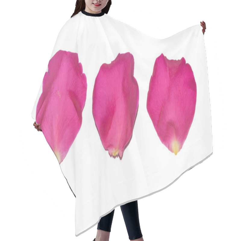 Personality  Rose Petals Isolated Hair Cutting Cape