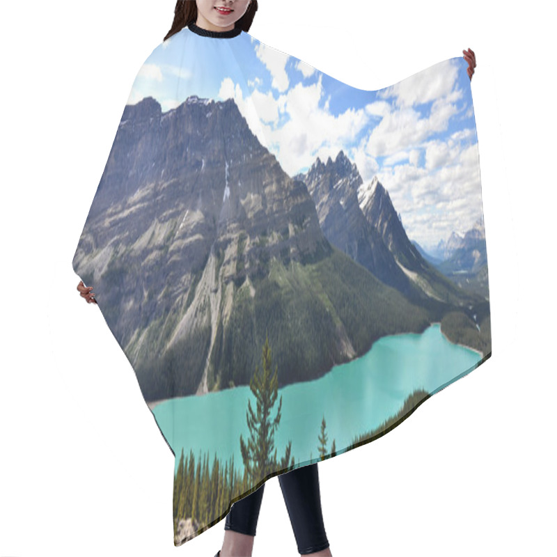 Personality  Peyto Lake In Rocky Mountains Canada Hair Cutting Cape