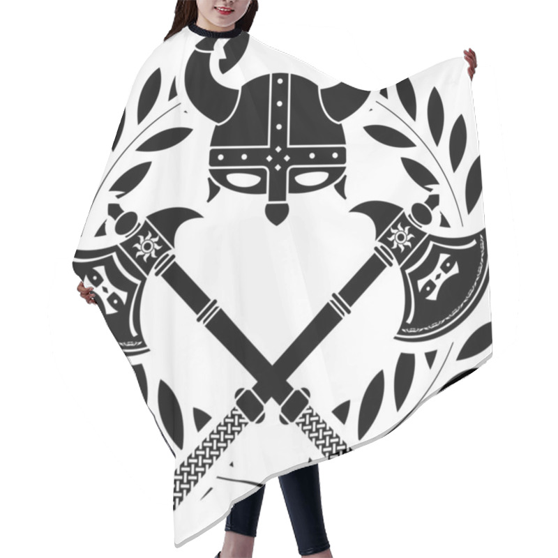 Personality  Viking Glory Hair Cutting Cape