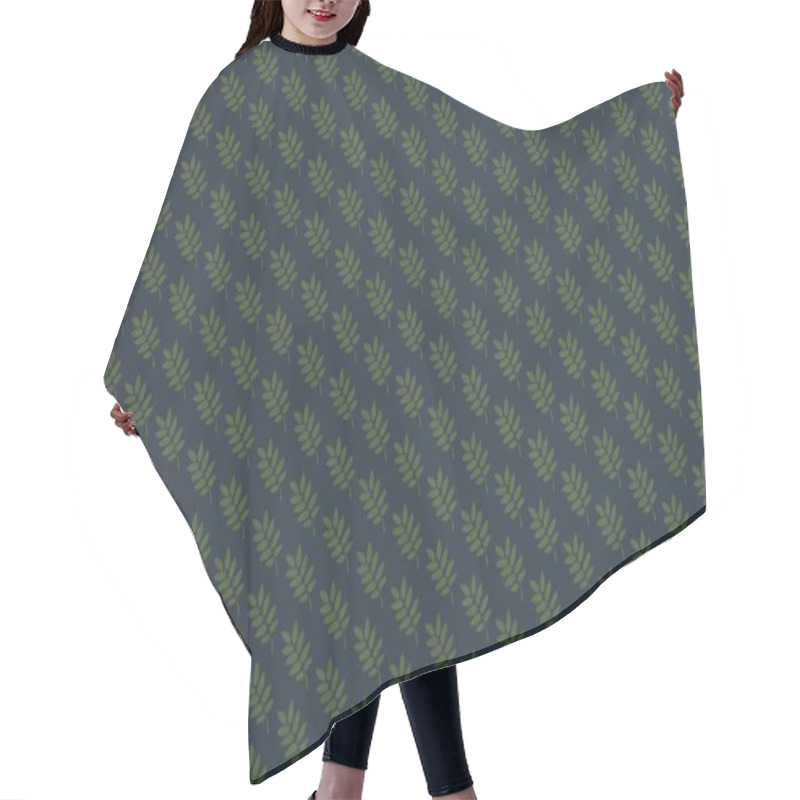 Personality  Seamless Abstract Background With Geometric Elements Hair Cutting Cape