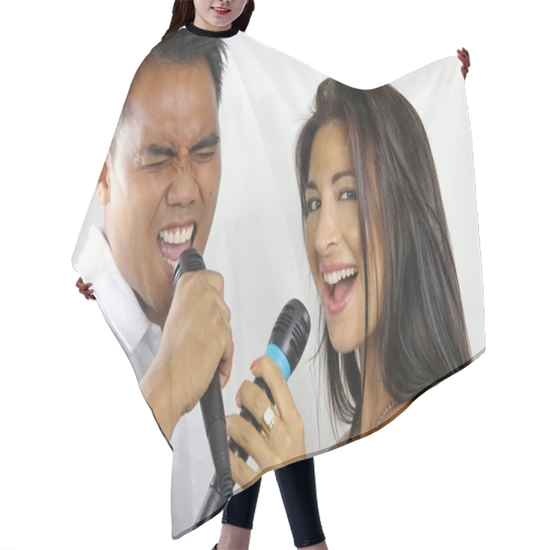 Personality  Karaoke Duet Hair Cutting Cape