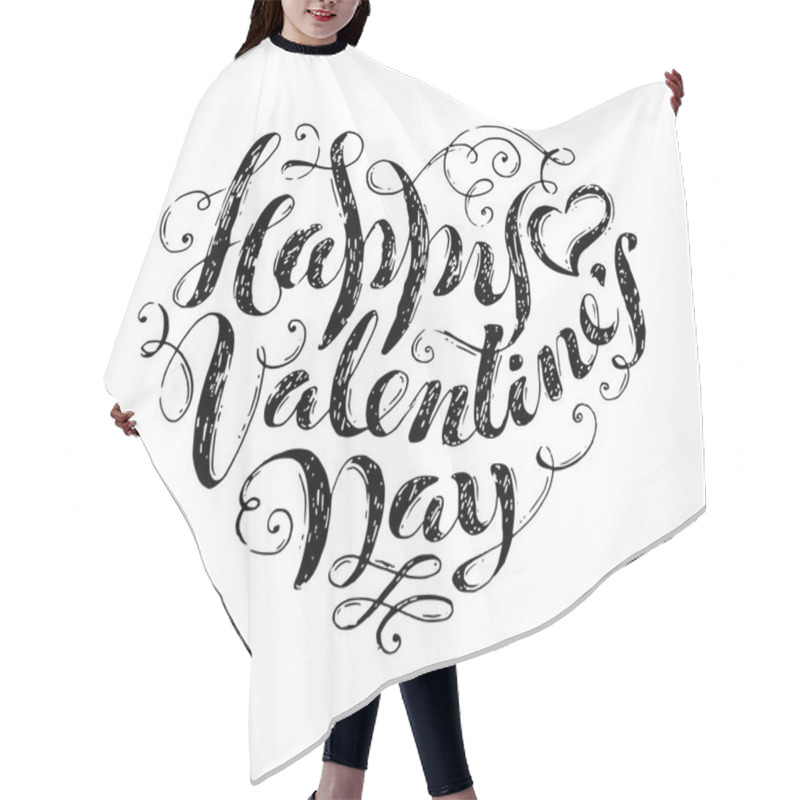 Personality  Happy Valentine's Day! Hair Cutting Cape