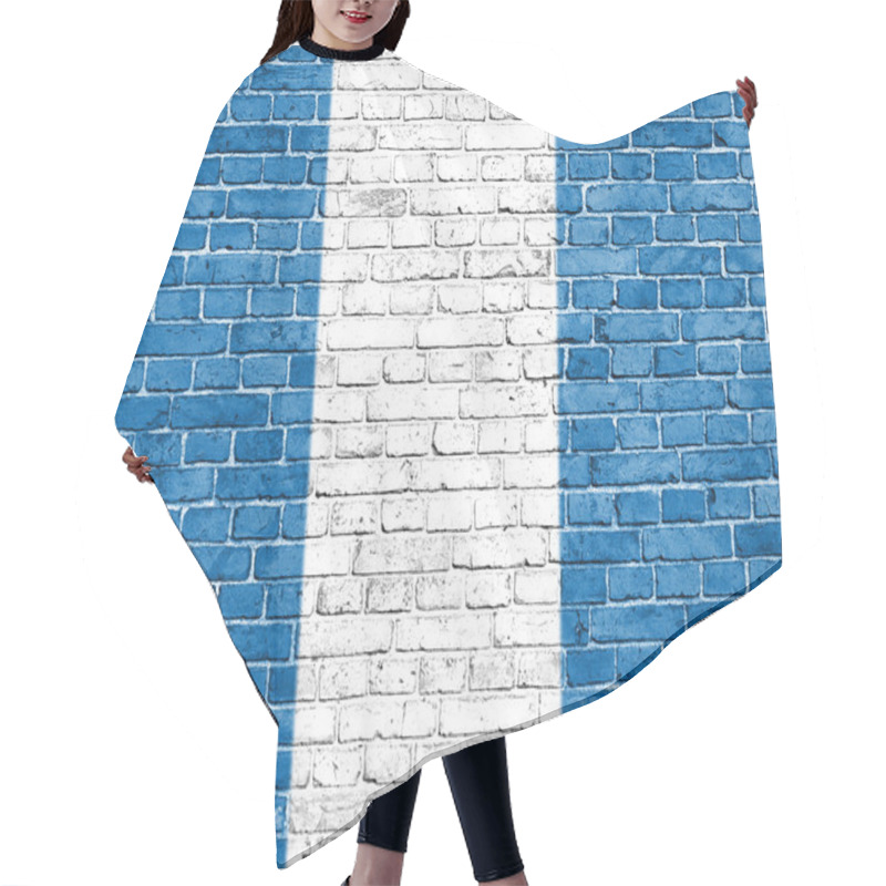 Personality  Grunge Guatemala Flag Hair Cutting Cape