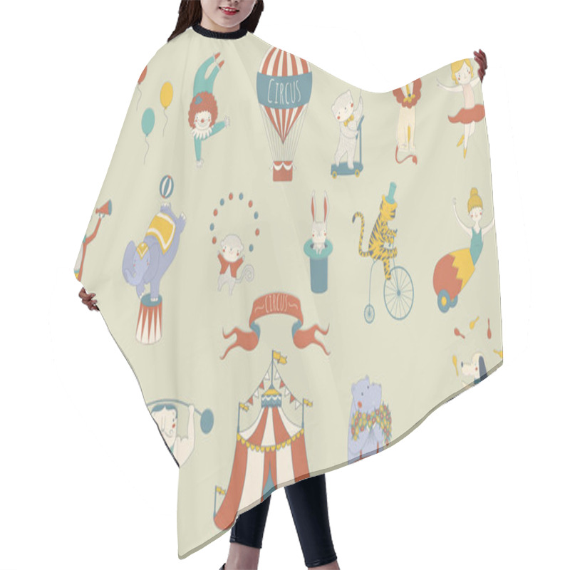 Personality  Circus  Design Collection Hair Cutting Cape