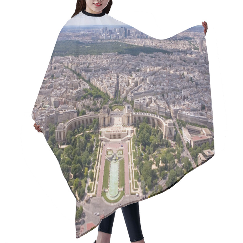 Personality  Paris From Above Hair Cutting Cape