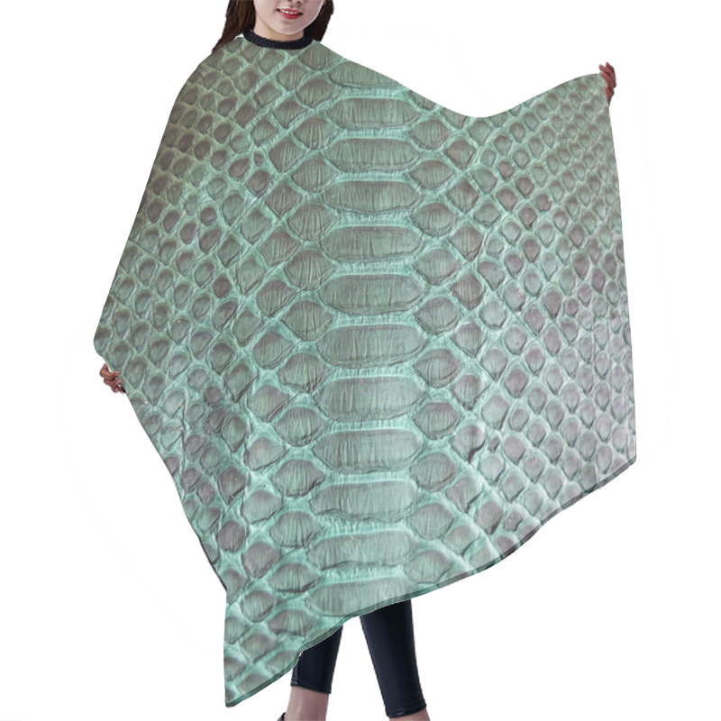 Personality  Snake Skin Hair Cutting Cape