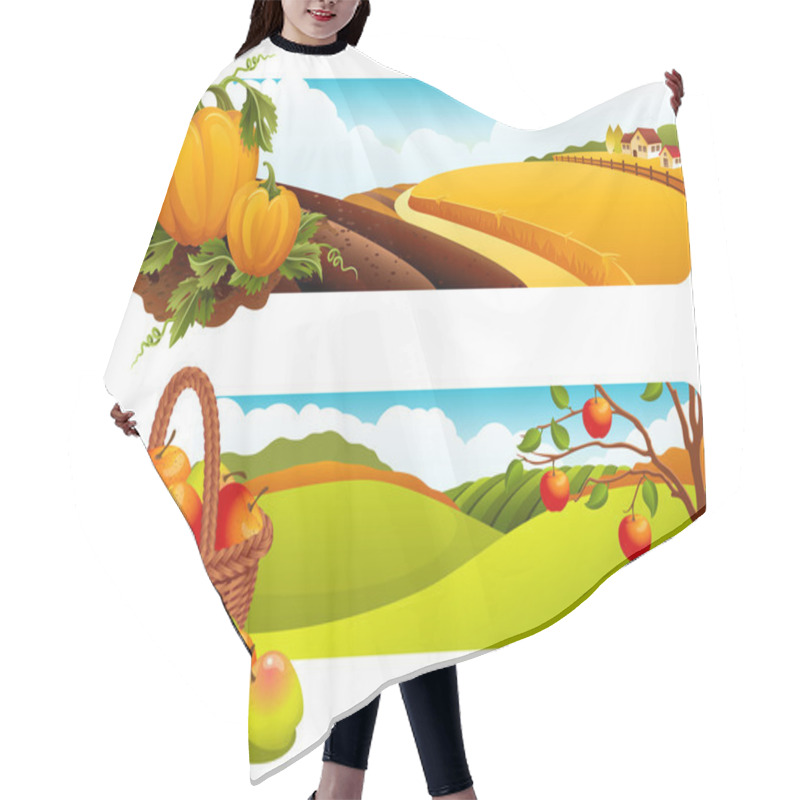 Personality  Harvest Hair Cutting Cape