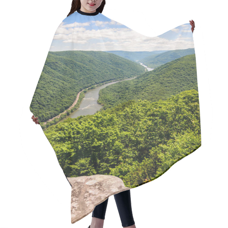 Personality  New River Gorge, West Virginia  Hair Cutting Cape