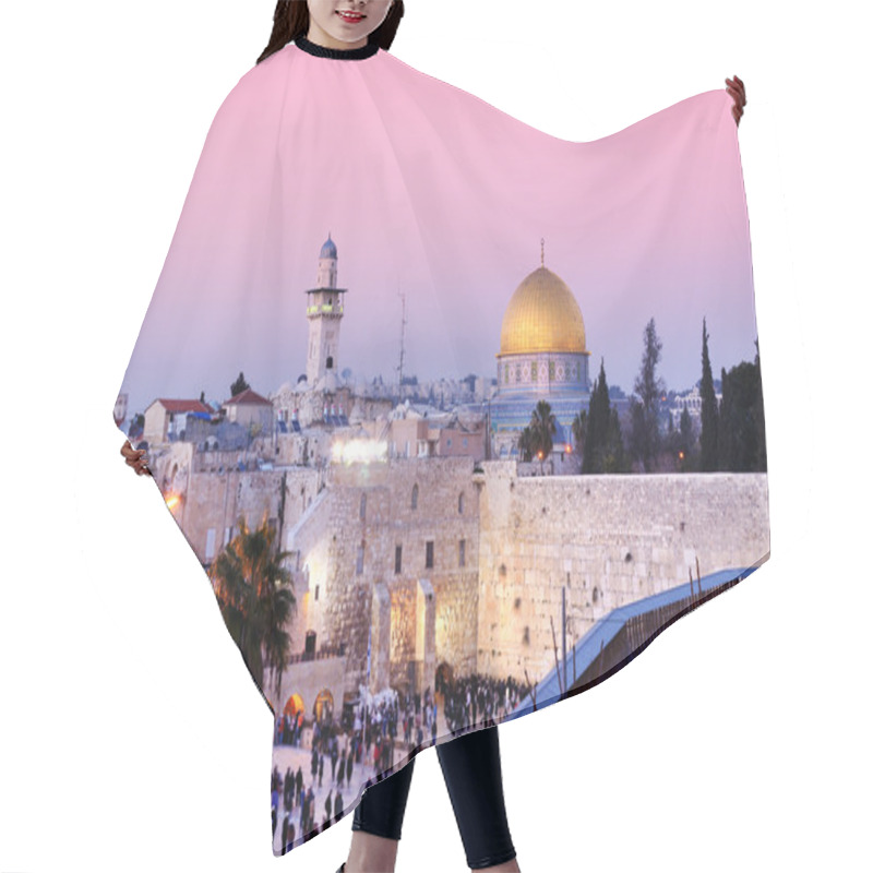 Personality  Temple Mount Hair Cutting Cape