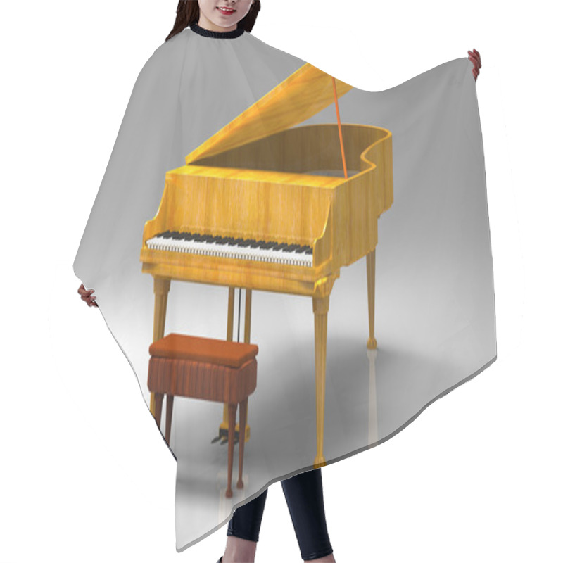 Personality  Grand Piano Hair Cutting Cape