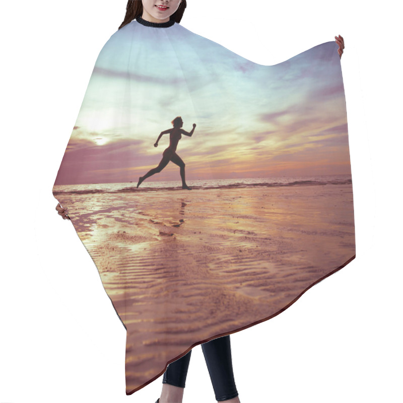 Personality  Abstract Runner Hair Cutting Cape